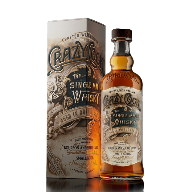 Crazy Cock - RARE An Indian Single Malt Whisky